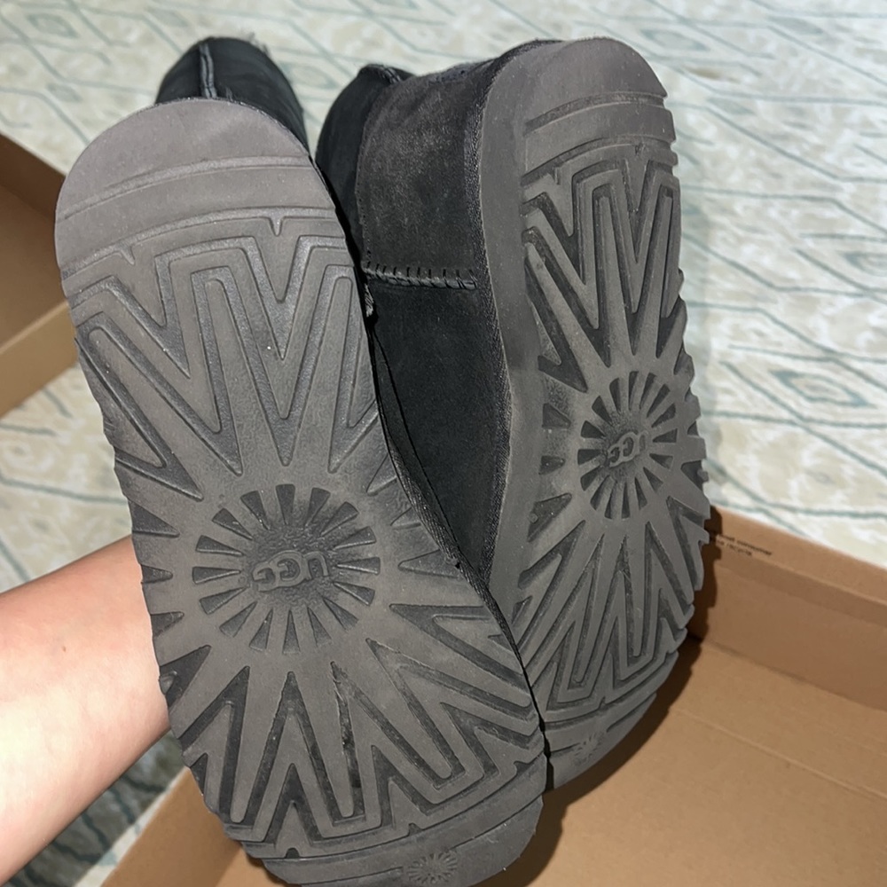 UGG black Bailey button Triplet II Boot - Picture 4 of 7